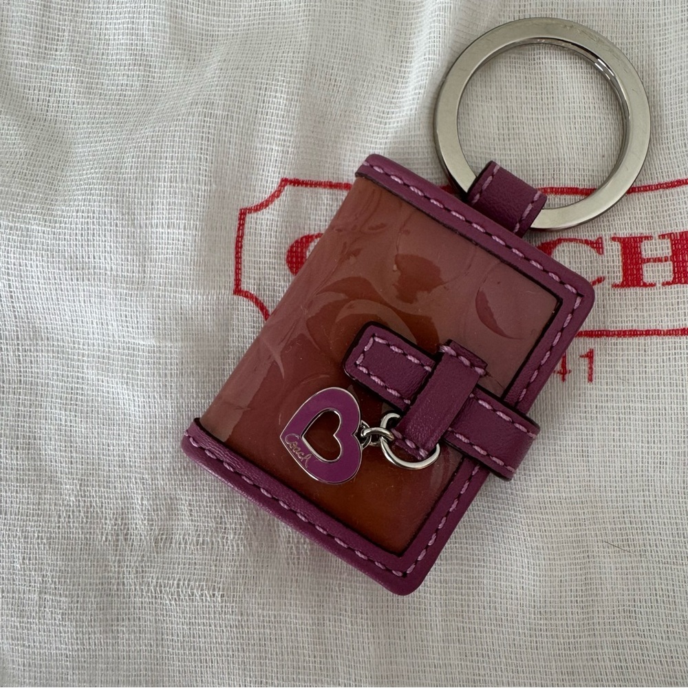 Coach Photo Keychain